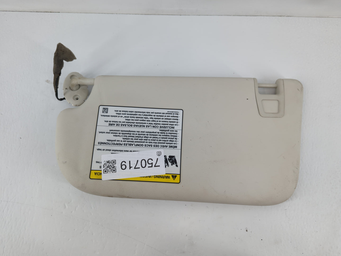2013-2019 Ford Escape Sun Visor Shade Replacement Passenger Right Mirror Fits Fits 2013 2014 2015 2016 2017 2018 2019 OEM Us