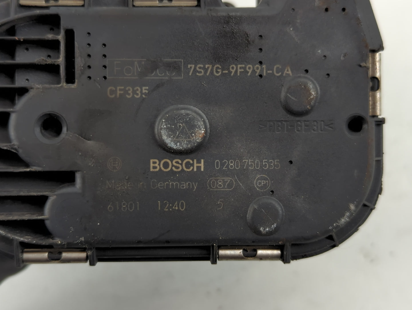 2013-2016 Ford Escape Throttle Body P/N:0 280 750 535 7S7G-9F991-CA Fits Fits 2013 2014 2015 2016 2017 2018 2019 OEM Used Au