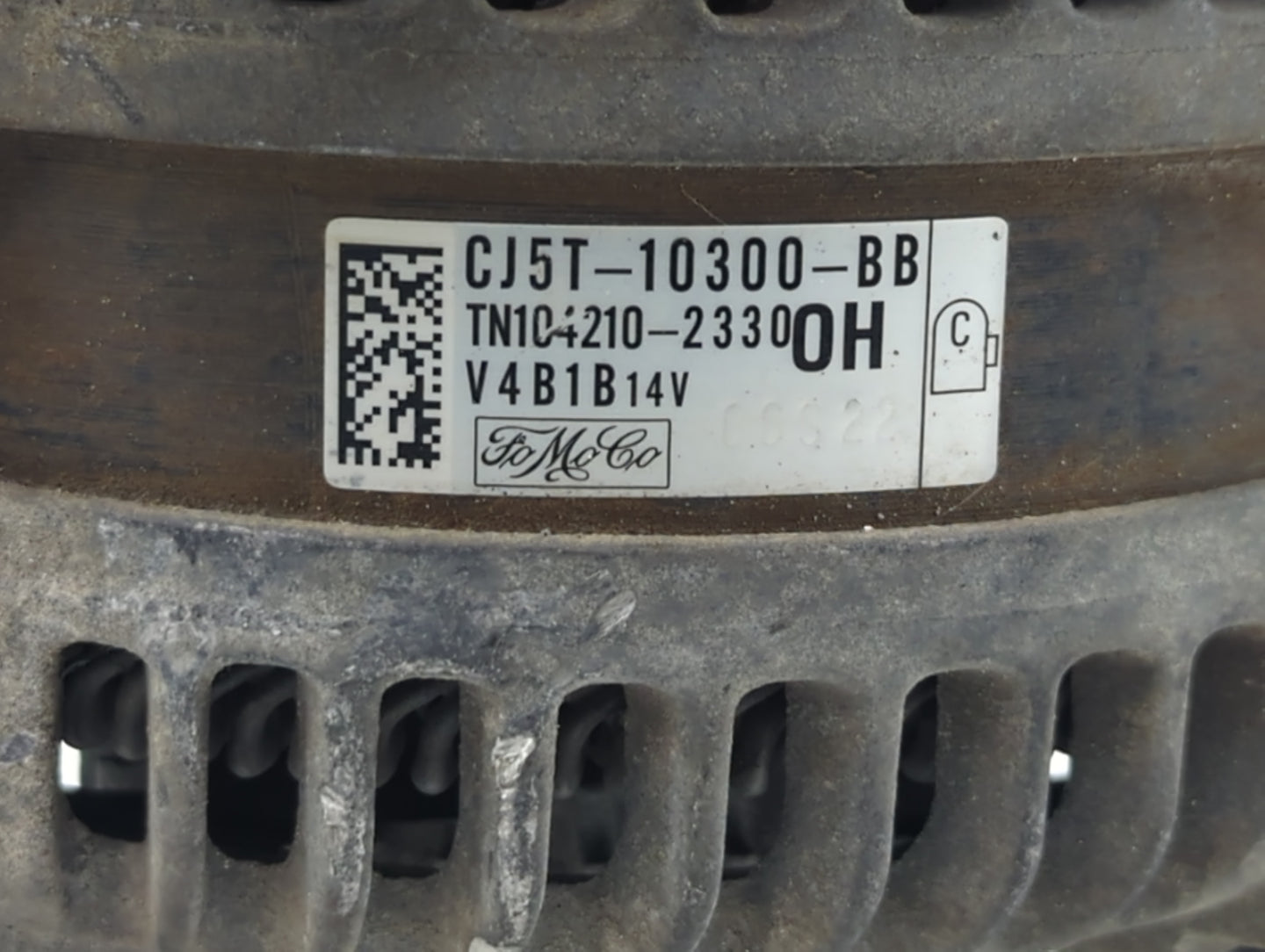 2013-2019 Ford Escape Alternator Replacement Generator Charging Assembly Engine OEM P/N:TN104210-2330 CJ5T-10300-BB Fits OEM