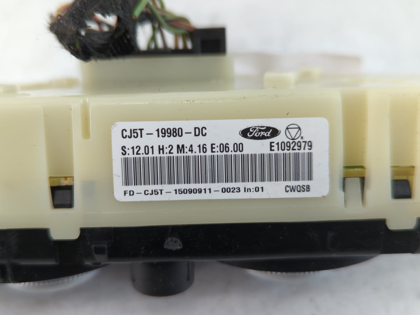 2013-2016 Ford Escape Climate Control Module Temperature AC/Heater Replacement P/N:CJ5T-19980-DC Fits Fits 2013 2014 2015 20