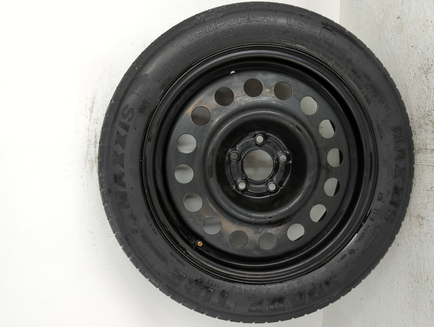 2013-2016 Ford Escape Spare Donut Tire Wheel Rim Oem - Oemusedautoparts1.com