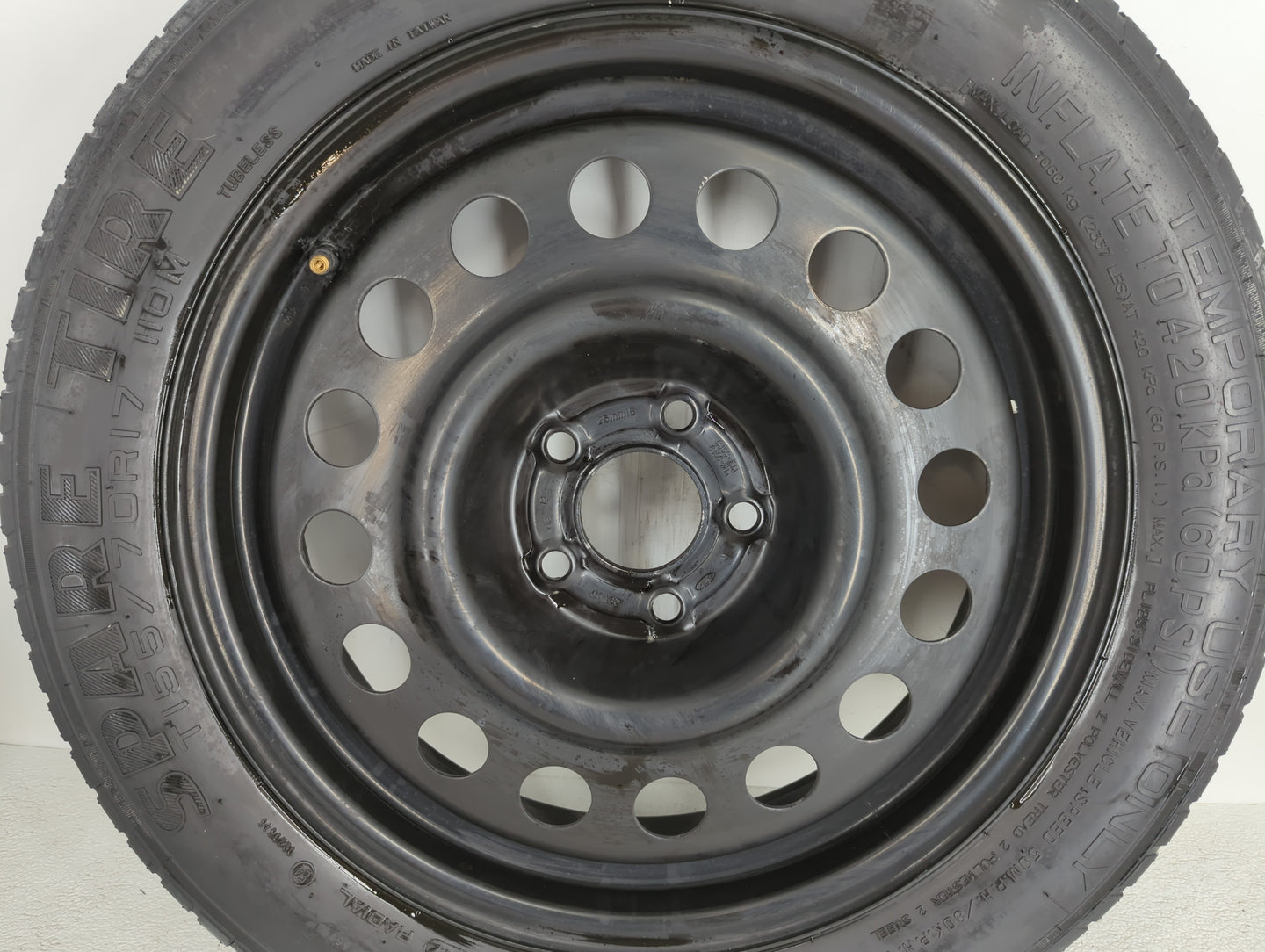 2013-2016 Ford Escape Spare Donut Tire Wheel Rim Oem - Oemusedautoparts1.com