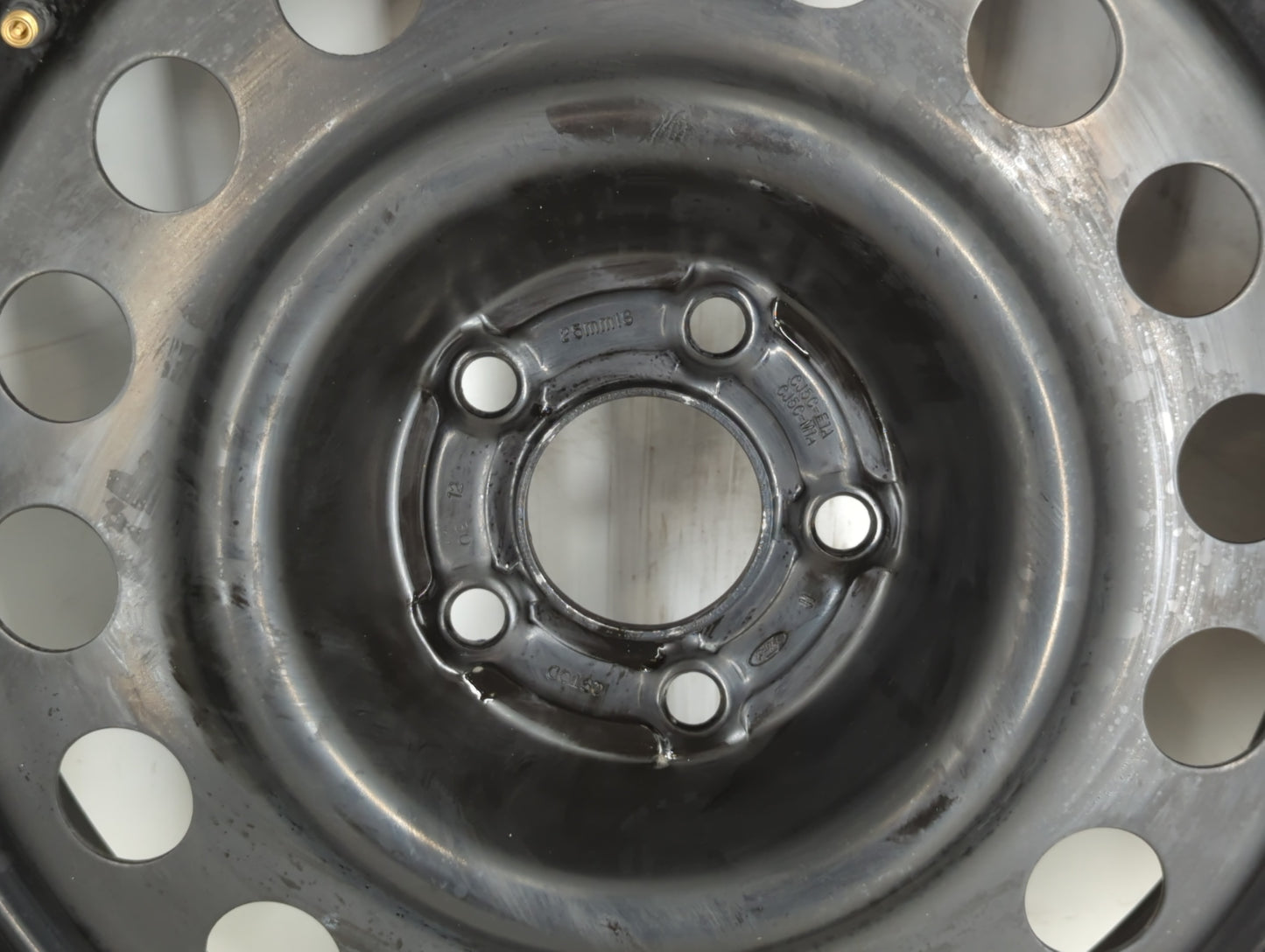 2013-2016 Ford Escape Spare Donut Tire Wheel Rim Oem - Oemusedautoparts1.com