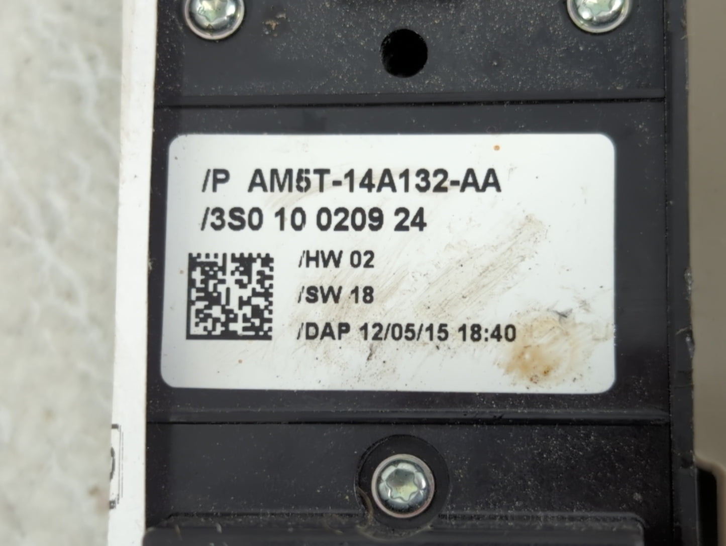 2013-2016 Ford Escape Master Power Window Switch Replacement Driver Side Left P/N:AM5T-14A132-AA Fits OEM Used Auto Parts - 
