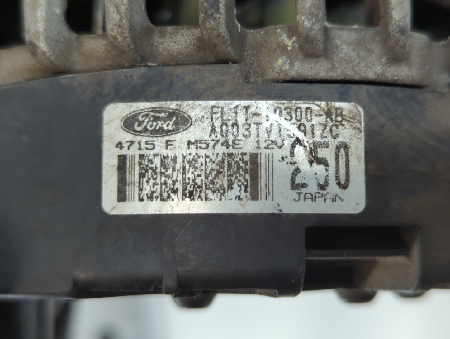 2016 Ford Expedition Alternator Replacement Generator Charging Assembly Engine OEM P/N:FL1T-10300-AB Fits OEM Used Auto Part