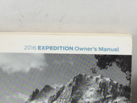 2016 Ford Expedition Owners Manual Book Guide P/N:GL1J 19A321 AA OEM Used Auto Parts - Oemusedautoparts1.com