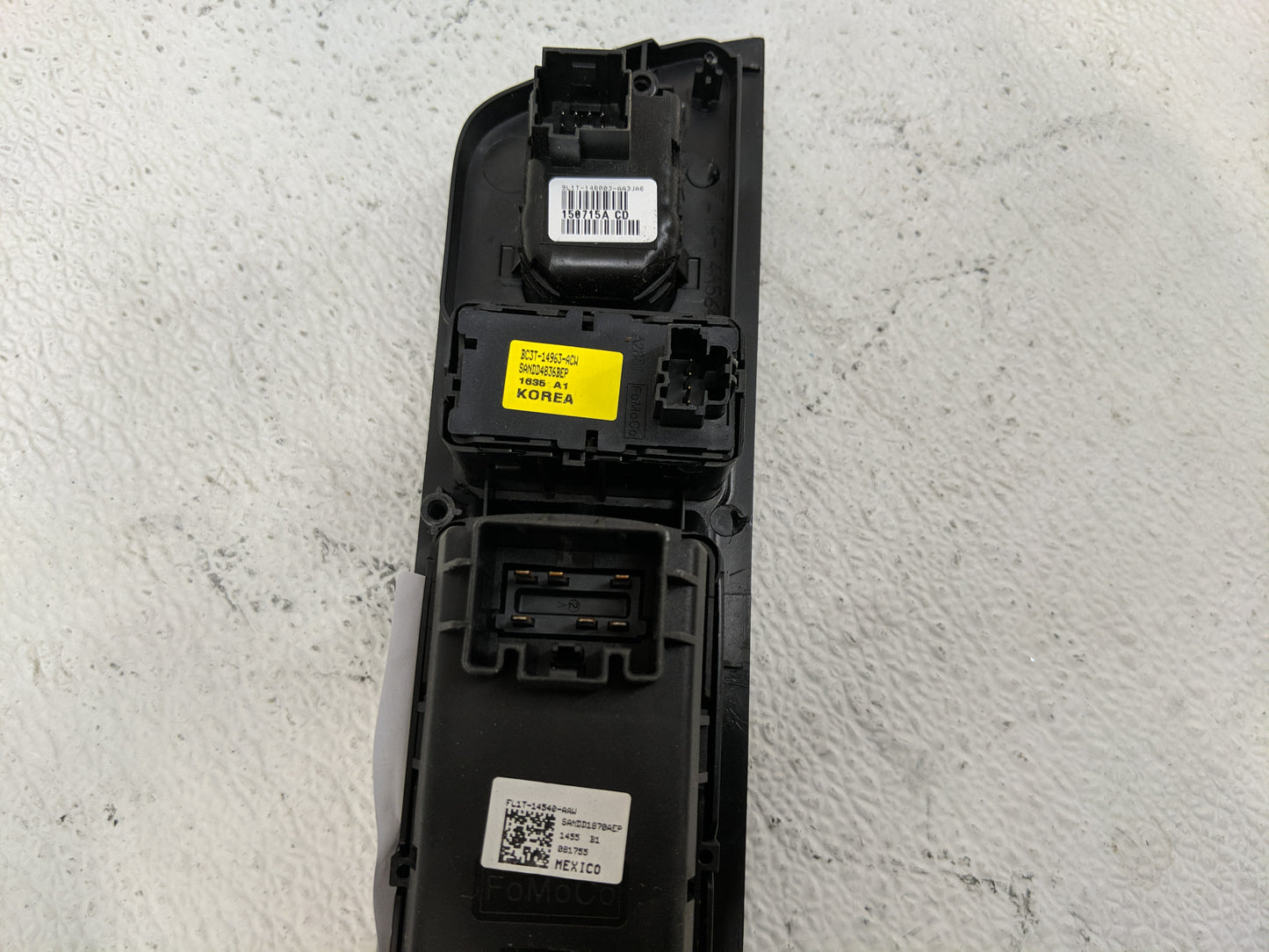 2016 Ford Expedition Master Power Window Switch Replacement Driver Side Left P/N:FL1T-14540-AAW Fits OEM Used Auto Parts - O