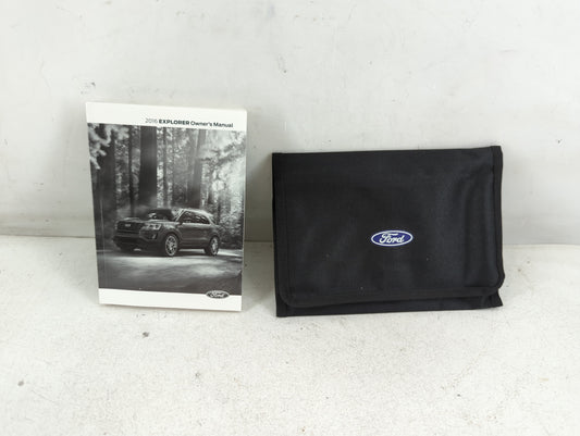 2016 Ford Explorer Owners Manual Book Guide P/N:GJ2J 19A321 AB OEM Used Auto Parts - Oemusedautoparts1.com
