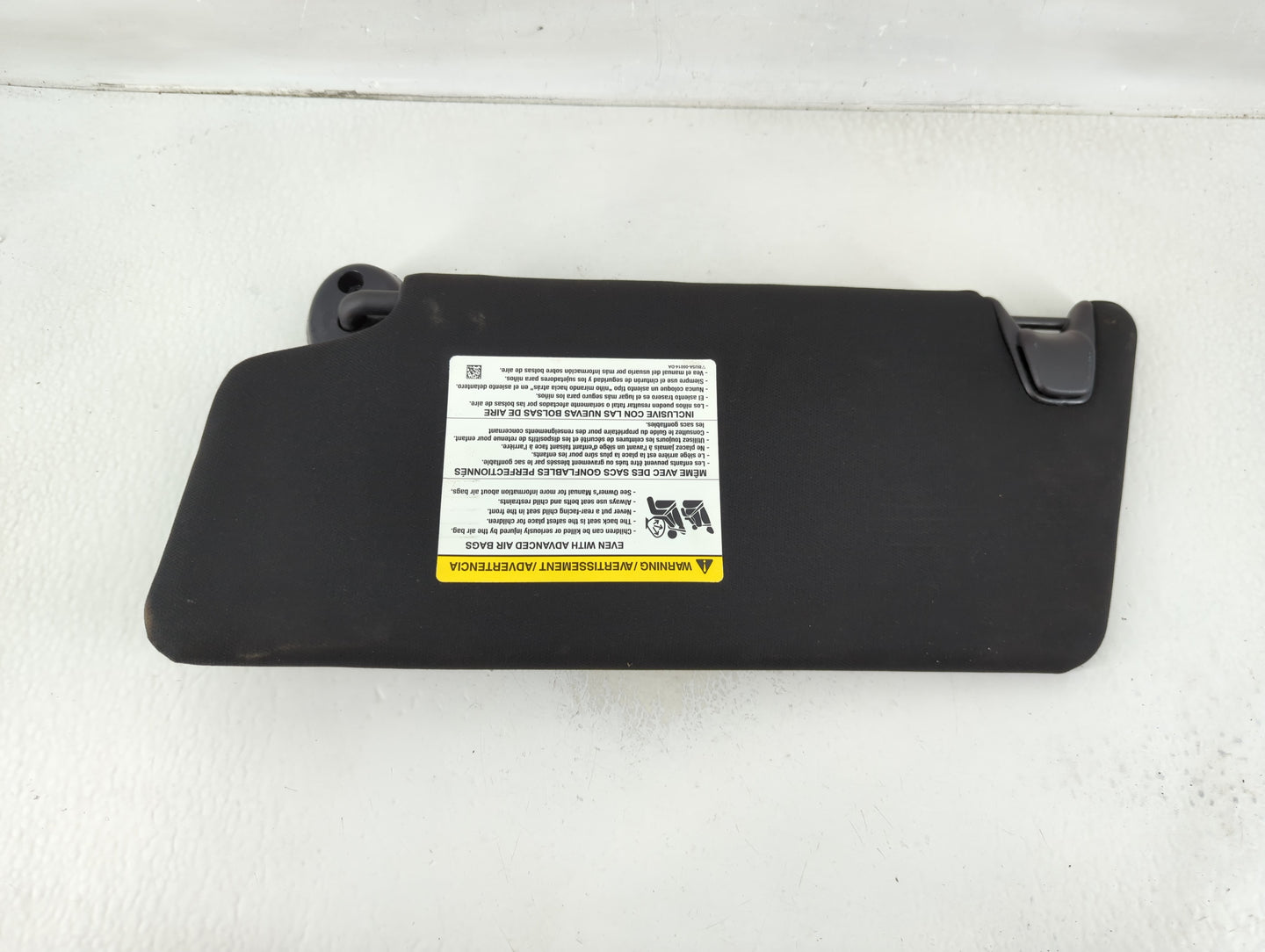 2016 Ford Explorer Sun Visor Shade Replacement Passenger Right Mirror Fits OEM Used Auto Parts - Oemusedautoparts1.com