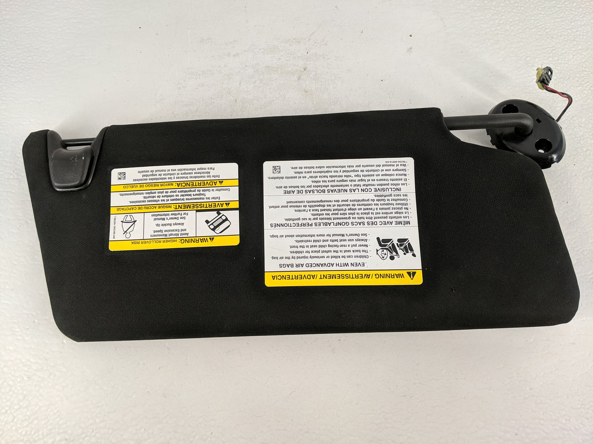 2016-2019 Ford Explorer Sun Visor Shade Replacement Driver Left Mirror Fits Fits 2016 2017 2018 2019 OEM Used Auto Parts - O
