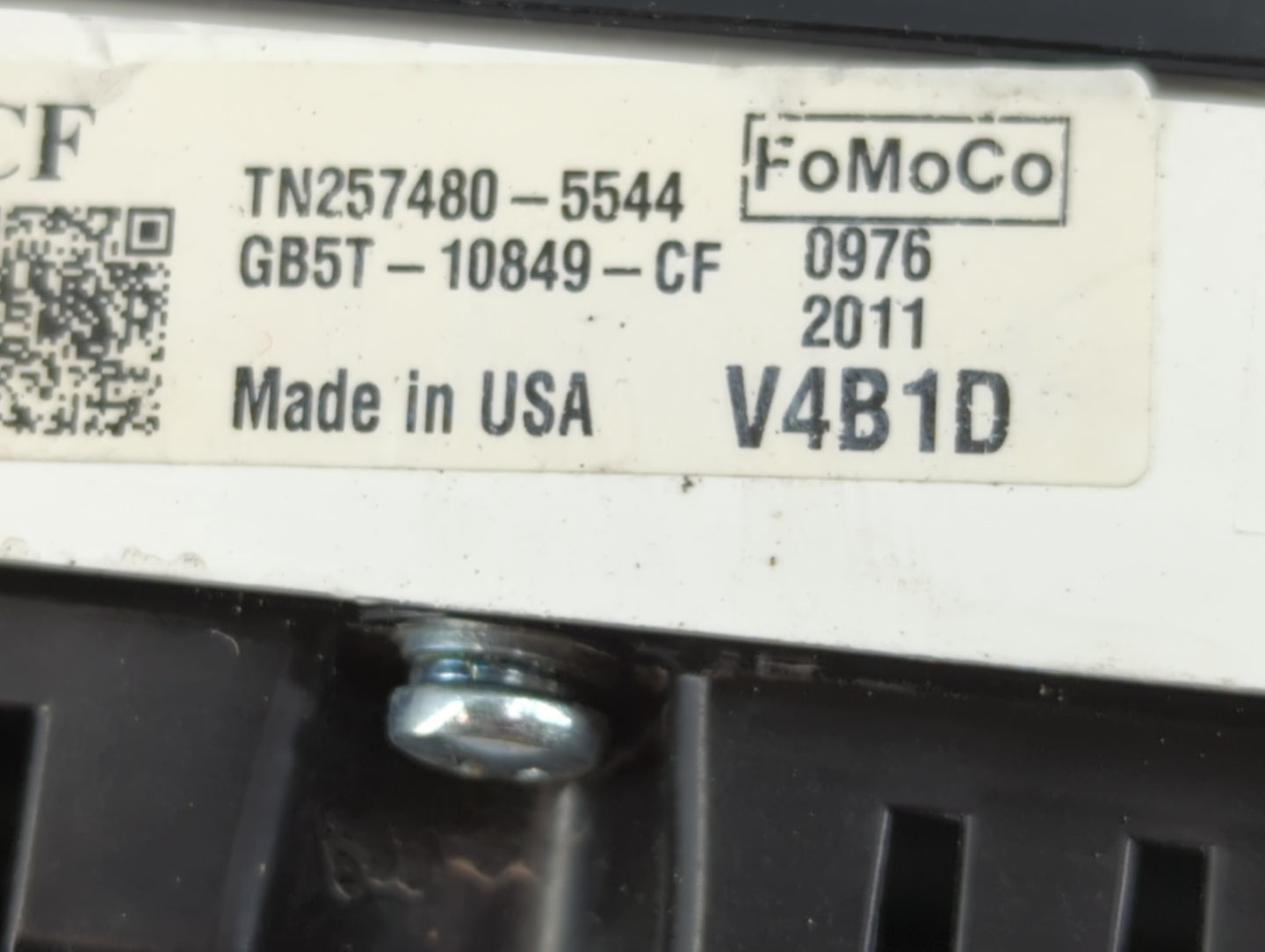 2016 Ford Explorer Instrument Cluster Speedometer Gauges P/N:GB5T-10849-CF TN257480-5544 Fits OEM Used Auto Parts - Oemuseda