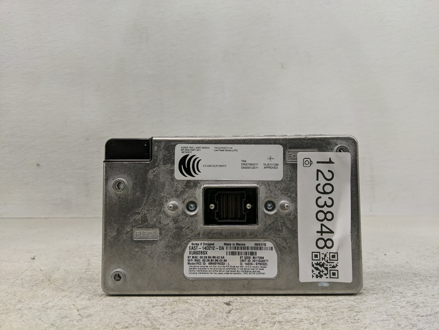 2016 Ford Explorer PCM Engine Control Computer ECU ECM PCU OEM P/N:DB5T-14FZC9-AP Fits Fits 2015 2017 OEM Used Auto Parts - 