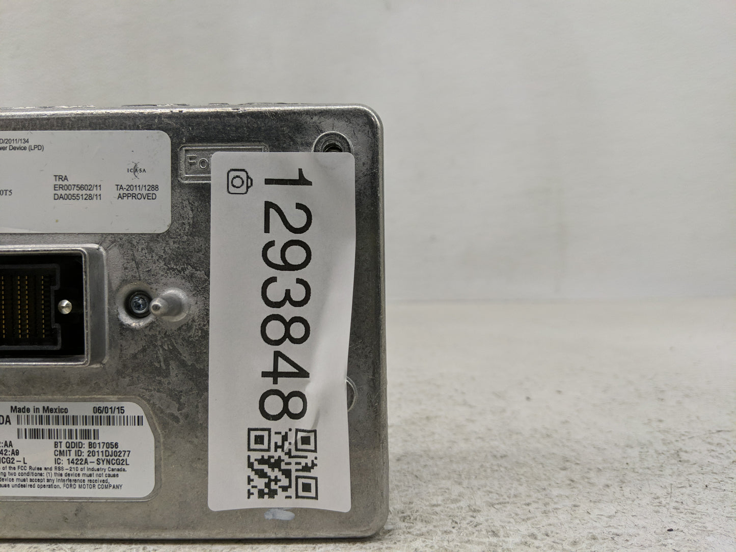 2016 Ford Explorer PCM Engine Control Computer ECU ECM PCU OEM P/N:DB5T-14FZC9-AP Fits Fits 2015 2017 OEM Used Auto Parts - 