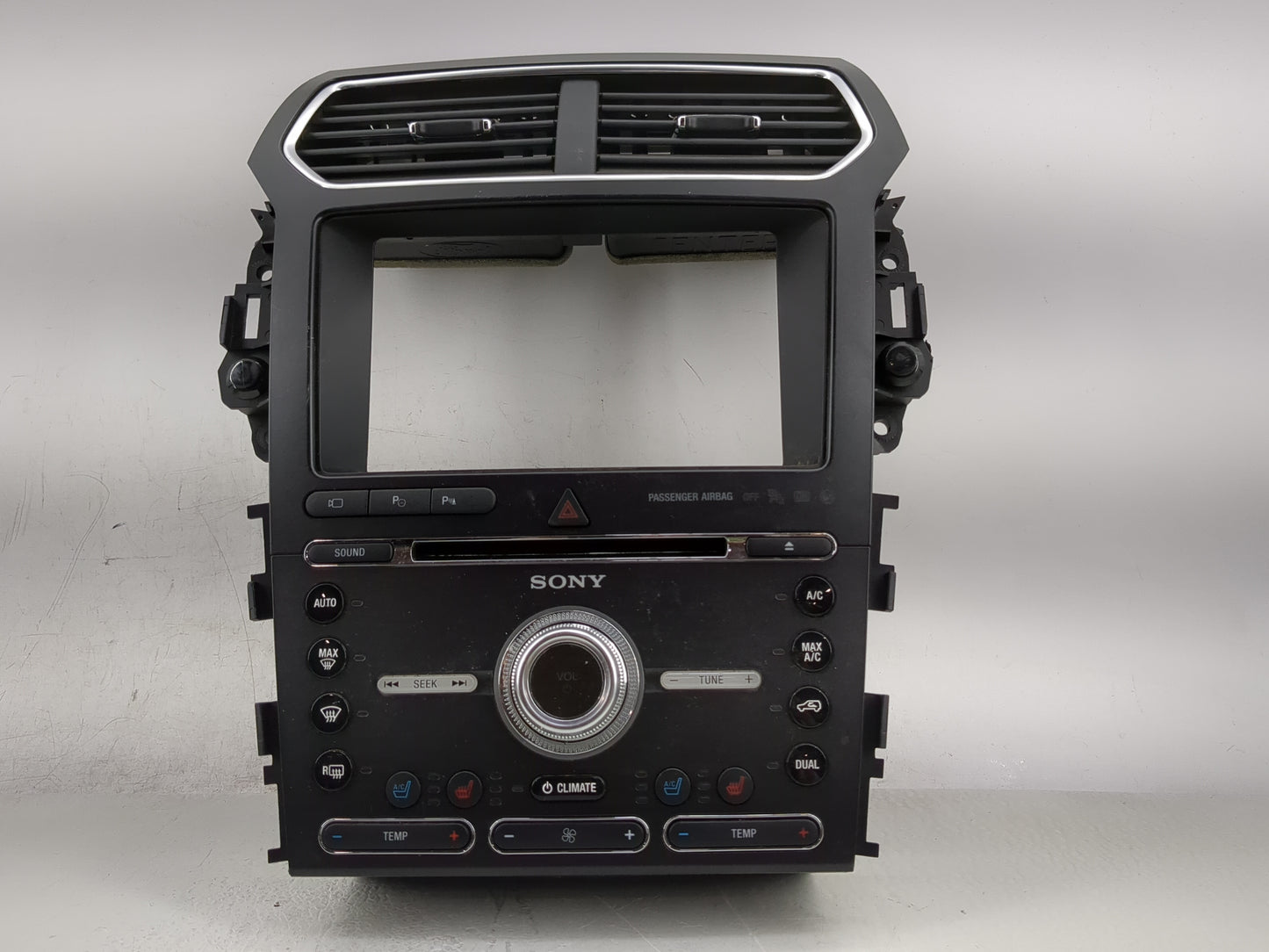 2016 Ford Explorer Radio AM FM Cd Player Receiver Replacement P/N:GB5T-18A802-FG Fits OEM Used Auto Parts - Oemusedautoparts