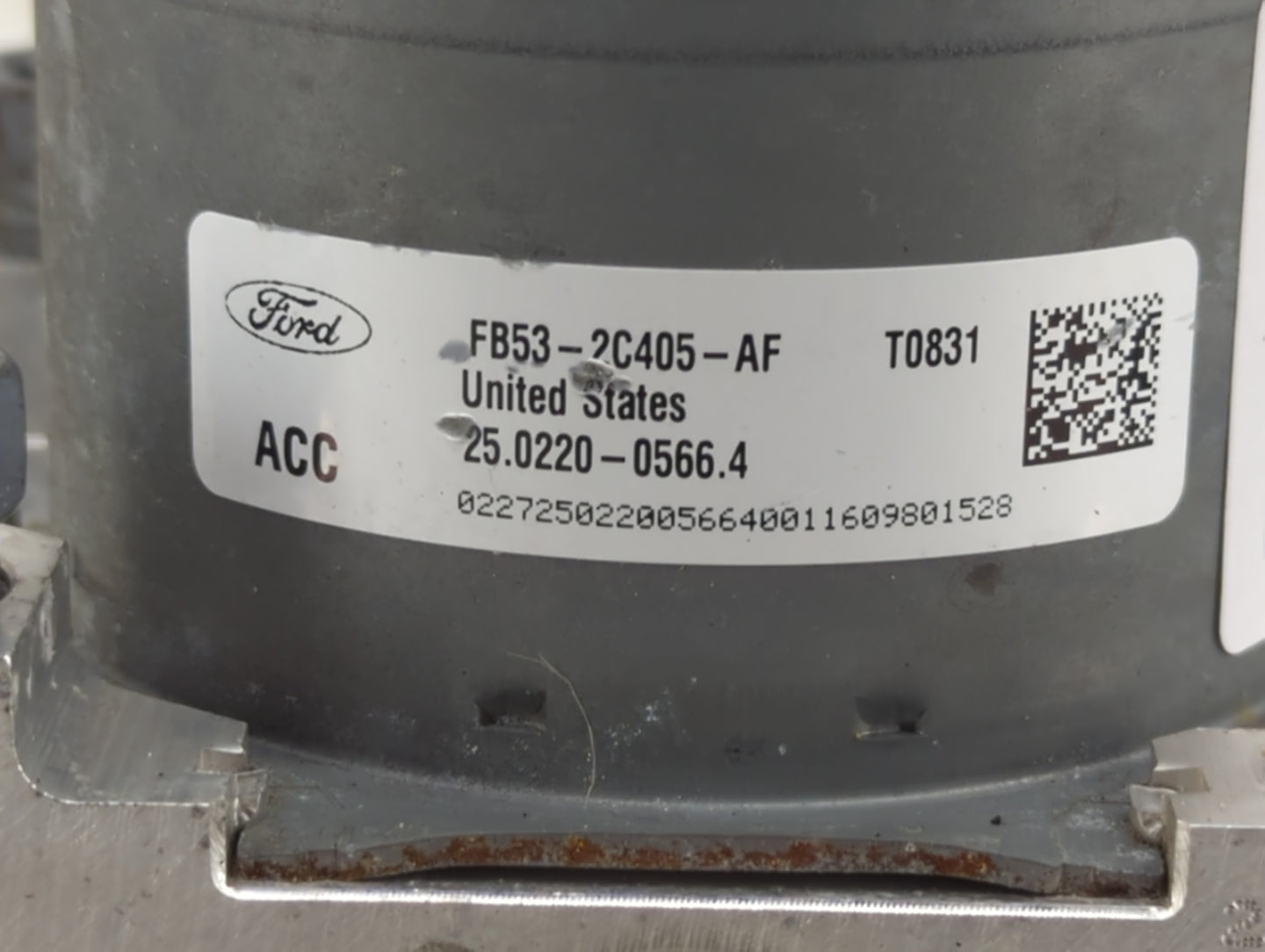 2016 Ford Explorer ABS Pump Control Module Replacement P/N:FB53-2C405-AF Fits OEM Used Auto Parts - Oemusedautoparts1.com