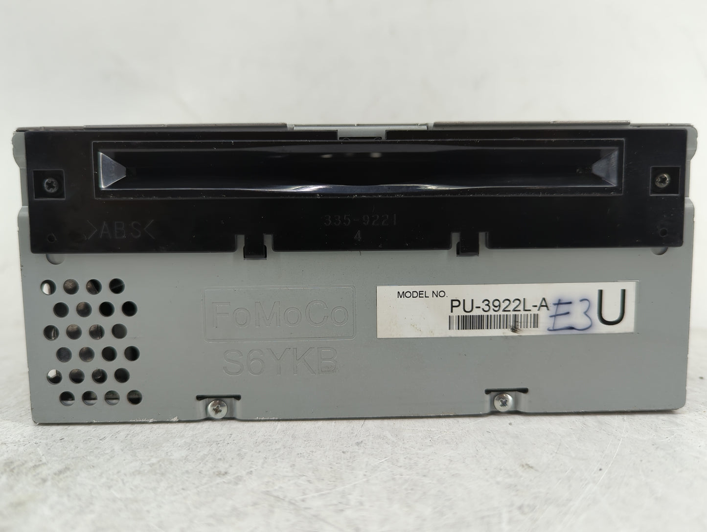 2016-2017 Ford Explorer Radio AM FM Cd Player Receiver Replacement P/N:GB5T-19C107-BF Fits Fits 2016 2017 OEM Used Auto Part