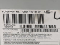 2016-2017 Ford Explorer Radio AM FM Cd Player Receiver Replacement P/N:GB5T-19C107-BF Fits Fits 2016 2017 OEM Used Auto Part