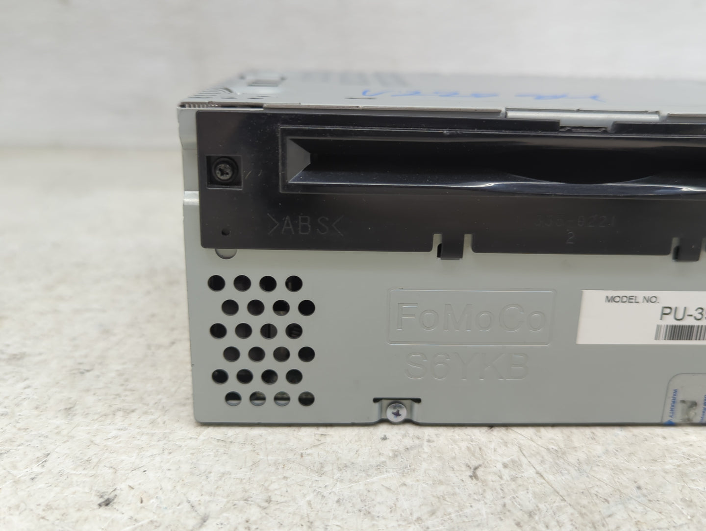 2016 Ford Explorer Radio AM FM Cd Player Receiver Replacement P/N:GB5T-19C107-FF Fits OEM Used Auto Parts - Oemusedautoparts
