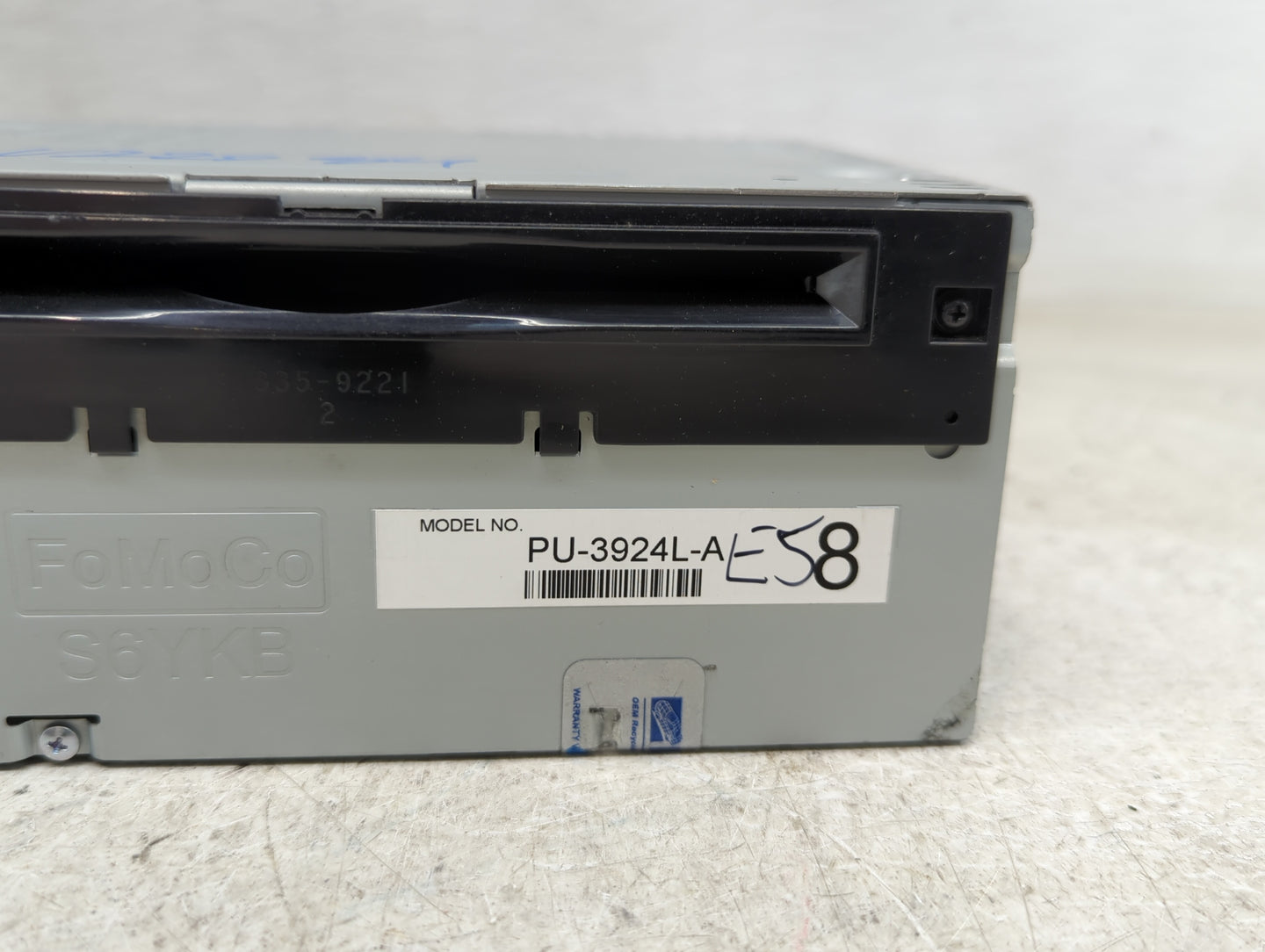 2016 Ford Explorer Radio AM FM Cd Player Receiver Replacement P/N:GB5T-19C107-FF Fits OEM Used Auto Parts - Oemusedautoparts
