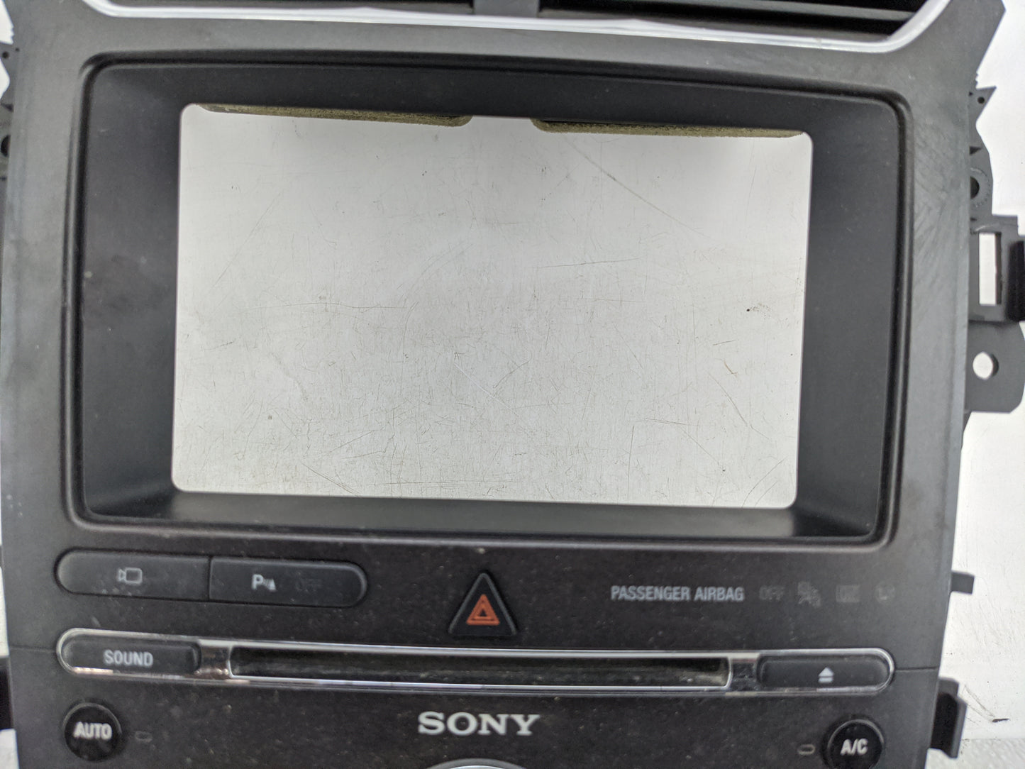 2016 Ford Explorer Radio AM FM Cd Player Receiver Replacement P/N:GB5T-18A802 Fits OEM Used Auto Parts - Oemusedautoparts1.c