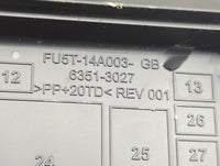 2016 Ford Explorer Fusebox Fuse Box Panel Relay Module P/N:FU5T-14A003-GB Fits OEM Used Auto Parts - Oemusedautoparts1.com