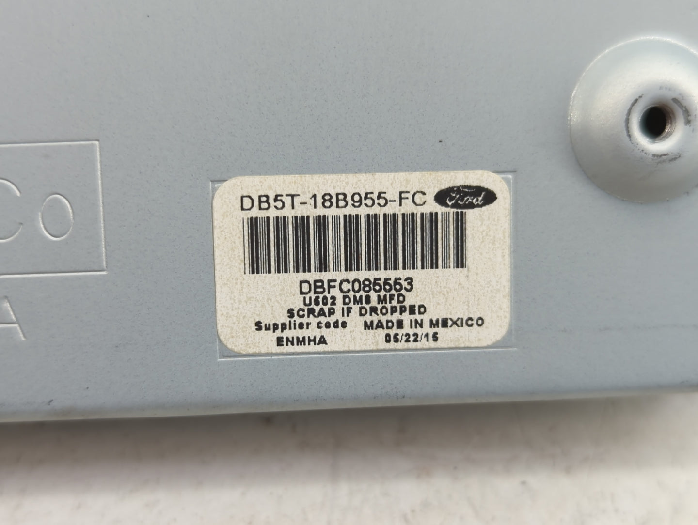 2015-2016 Ford Explorer Information Display Screen - Oemusedautoparts1.com