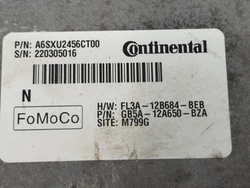 2016-2019 Ford Explorer PCM Engine Control Computer ECU ECM PCU OEM P/N:FL3A-12B684-BEB GB5A-12A650-BZA Fits OEM Used Auto Parts