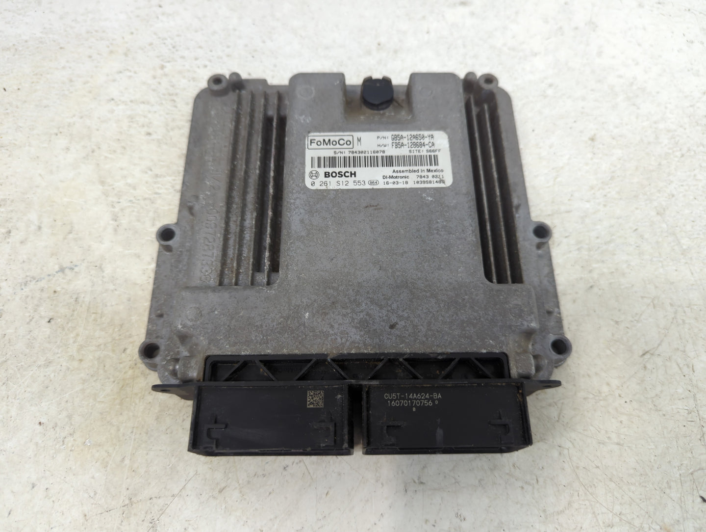 2016-2019 Ford Explorer PCM Engine Control Computer ECU ECM PCU OEM P/N:GB5A-12A650-YA FB5A-12B684-CA Fits OEM Used Auto Par