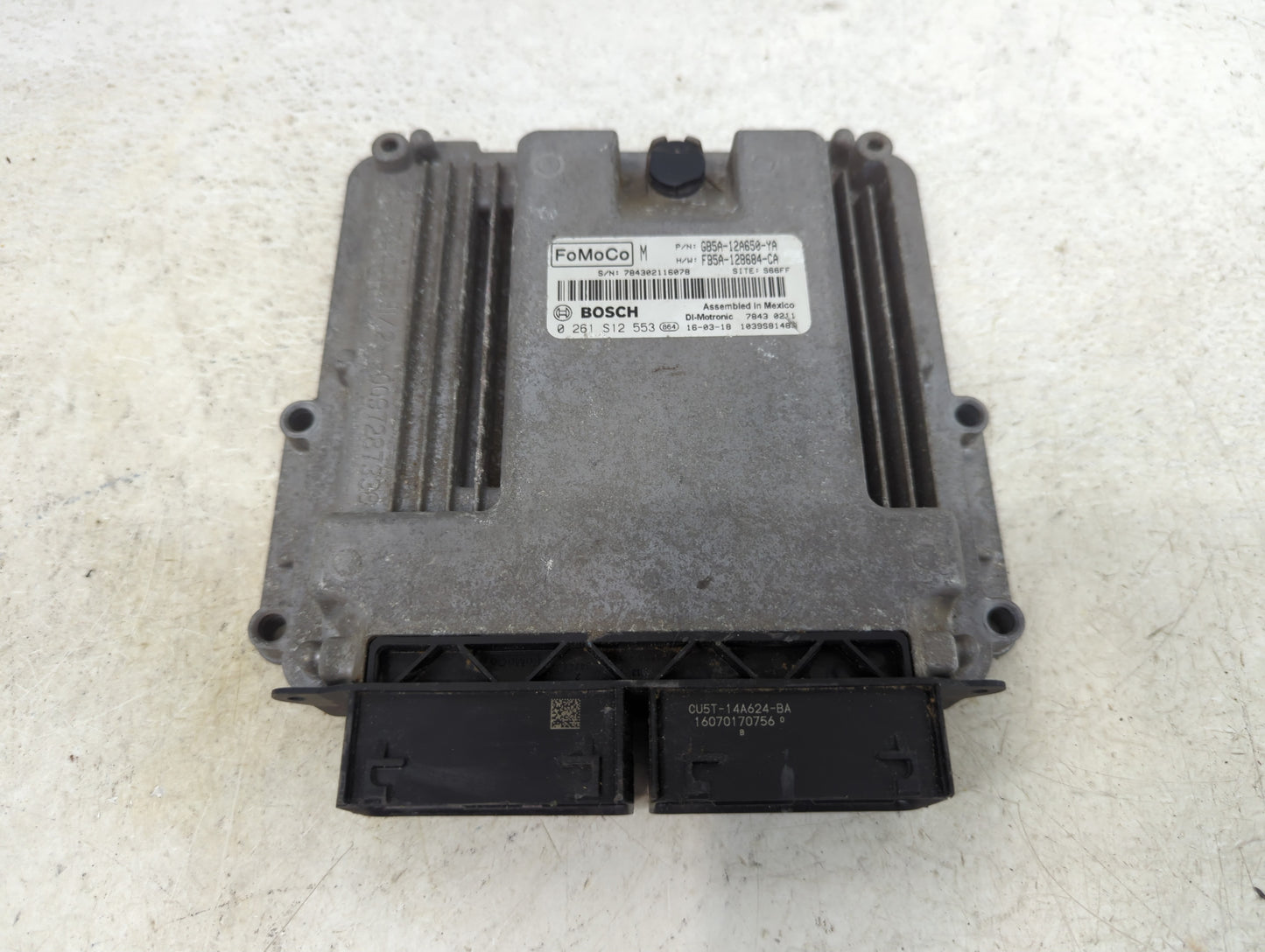 2016-2019 Ford Explorer PCM Engine Control Computer ECU ECM PCU OEM P/N:GB5A-12A650-YA FB5A-12B684-CA Fits OEM Used Auto Par