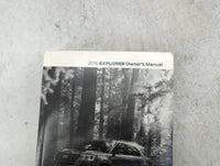 2016 Ford Explorer Owners Manual Book Guide P/N:GL2J19A321AB OEM Used Auto Parts - Oemusedautoparts1.com