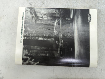 compare product 2016 Ford Explorer Owners Manual Book Guide P/N:GL2J19A321AB OEM Used Auto Parts