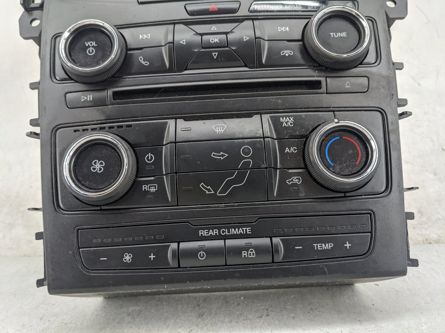 2016 Ford Explorer Climate Control Module Temperature AC/Heater Replacement P/N:GB5T-18A802-JD CV-FJ15E2GX Fits OEM Used Aut