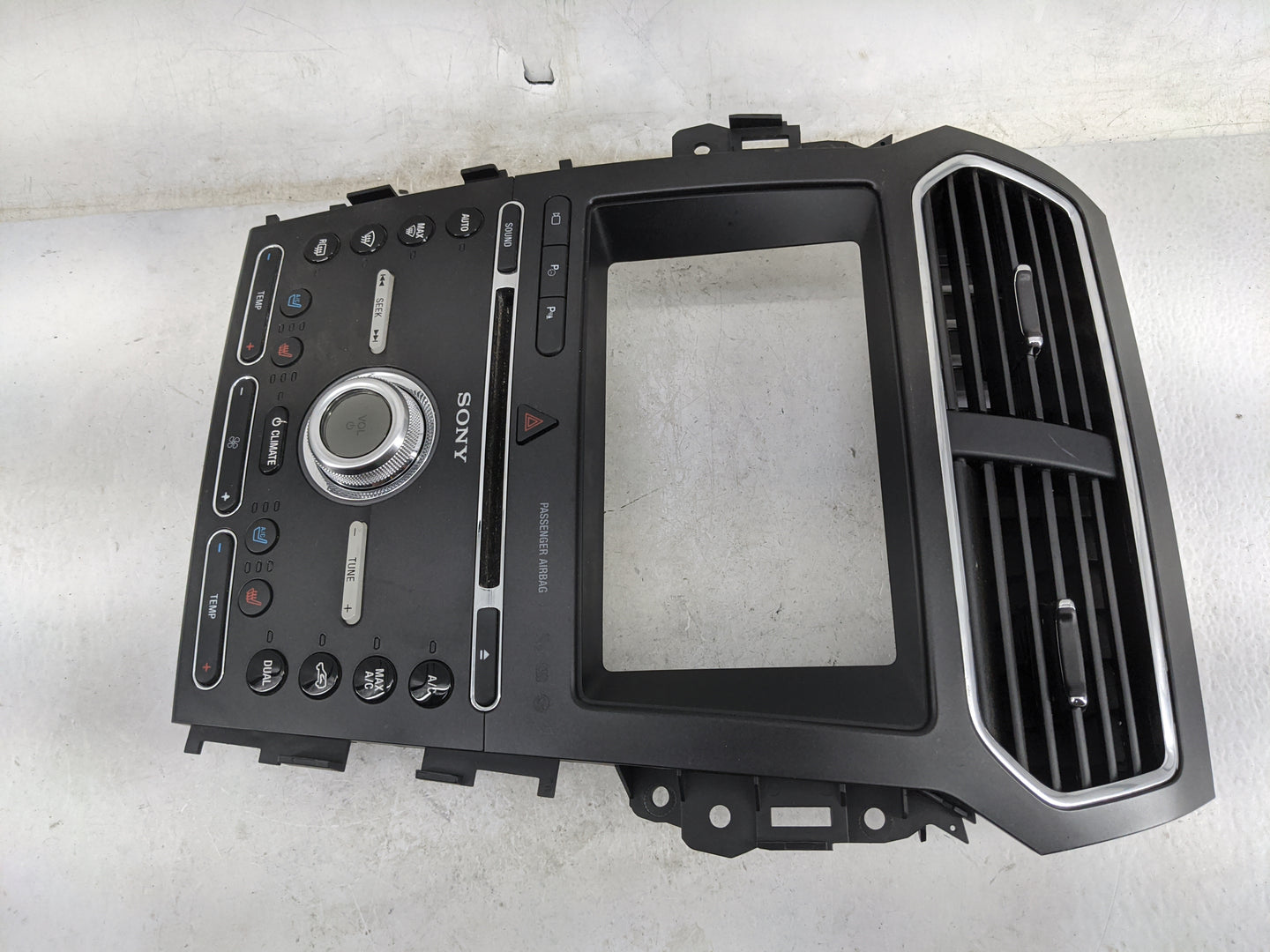2016-2016 Ford Explorer Radio Control Panel Black - Oemusedautoparts1.com