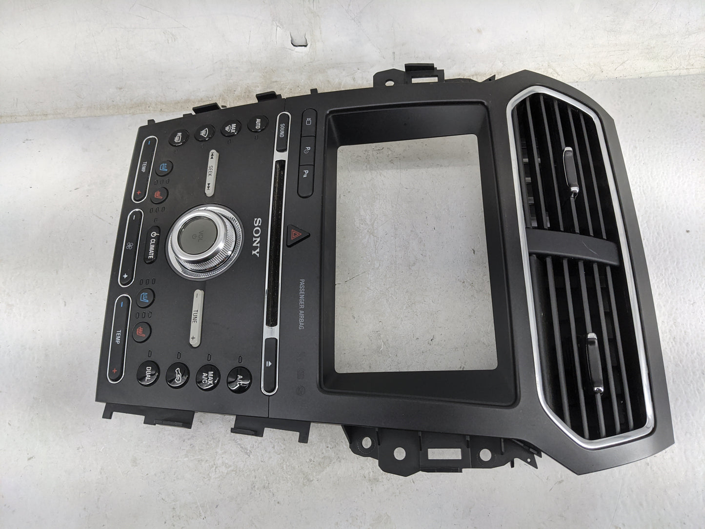 2016-2016 Ford Explorer Radio Control Panel Black - Oemusedautoparts1.com