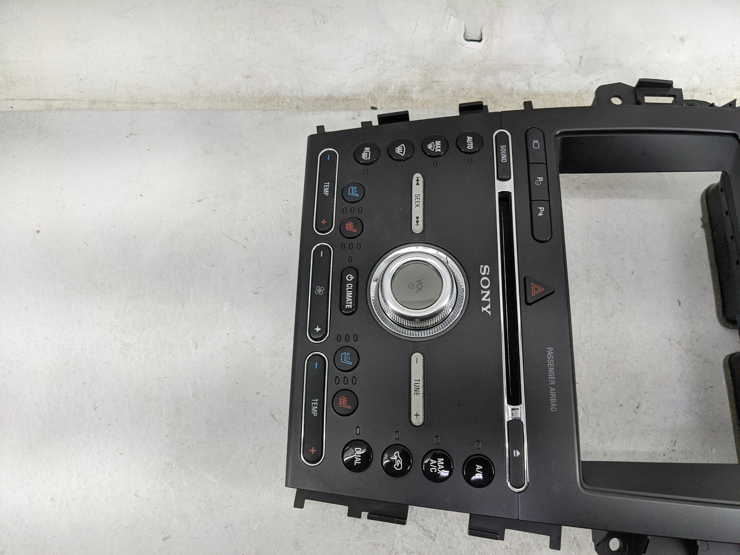 2016-2016 Ford Explorer Radio Control Panel Black - Oemusedautoparts1.com
