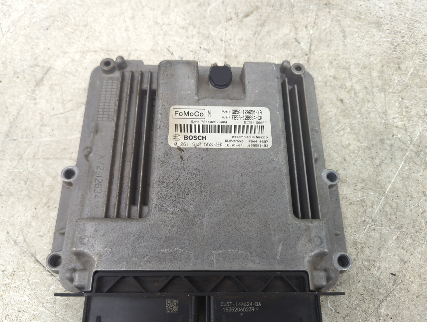2016-2019 Ford Explorer PCM Engine Control Computer ECU ECM PCU OEM P/N:GB5A-12A650-YA FB5A-12B684-CA Fits OEM Used Auto Par