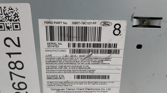 compare product 2016-2016 Ford Explorer Am Fm Cd Player Radio Receiver