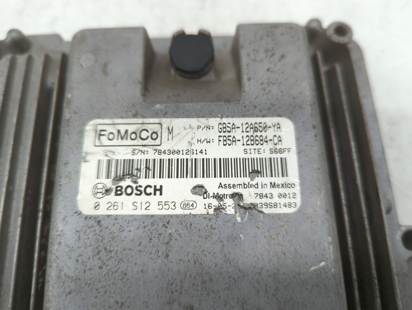 2016-2019 Ford Explorer PCM Engine Control Computer ECU ECM PCU OEM P/N:F2GA-12A650-BPC F2GA-12A650-AEF Fits OEM Used Auto P