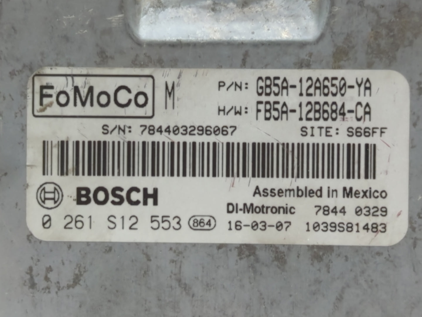 2016-2019 Ford Explorer PCM Engine Control Computer ECU ECM PCU OEM P/N:CU5T-14A624-BA Fits Fits 2015 2016 2017 2018 2019 OE