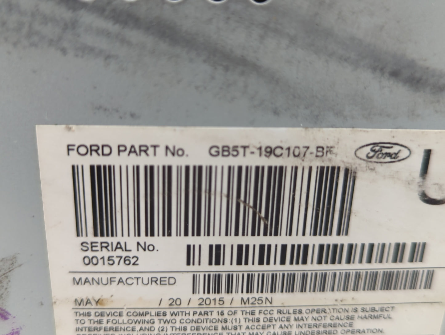 2016-2017 Ford Explorer Am Fm Cd Player Radio Receiver - Oemusedautoparts1.com