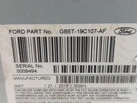 2016-2017 Ford Explorer Radio AM FM Cd Player Receiver Replacement P/N:GB5T-19C107-AF Fits Fits 2016 2017 OEM Used Auto Part