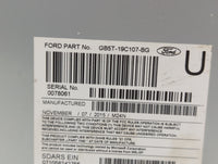 2016-2017 Ford Explorer Radio AM FM Cd Player Receiver Replacement P/N:GB5T-19C107-BG Fits Fits 2016 2017 OEM Used Auto Part