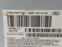 2014-2017 Ford Explorer Radio AM FM Cd Player Receiver Replacement P/N:GB5T-19C107-BF Fits Fits 2014 2015 2016 2017 OEM Used
