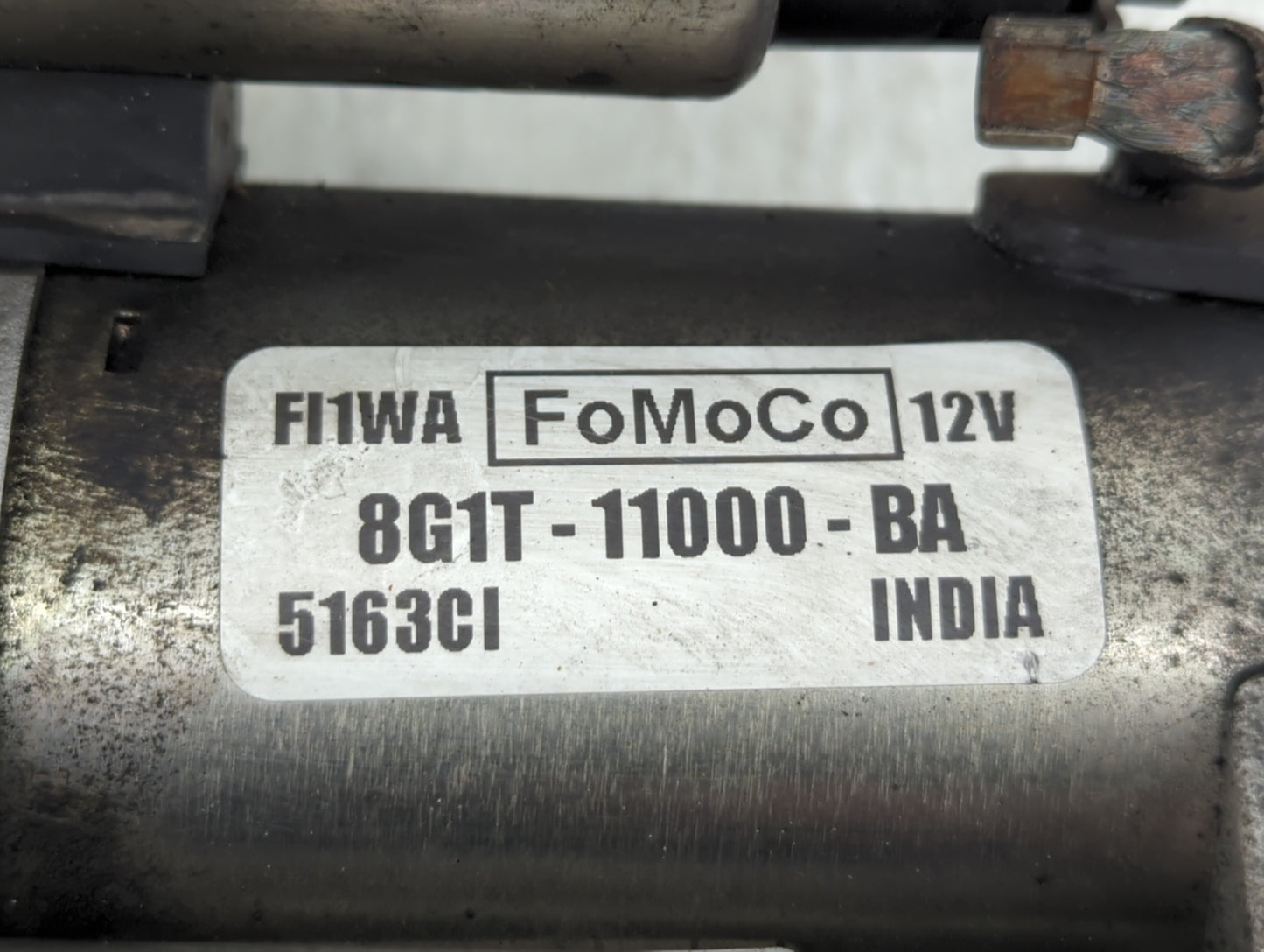 2011-2019 Ford Explorer Car Starter Motor Solenoid OEM P/N:8G1T-11000-BA Fits OEM Used Auto Parts - Oemusedautoparts1.com