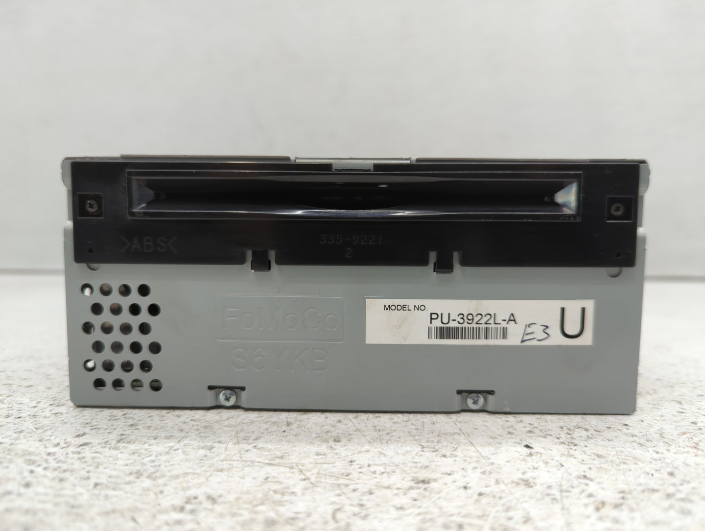 2016-2017 Ford Explorer Radio AM FM Cd Player Receiver Replacement P/N:GB5T-19C107-BF GB5T-19C107-BG Fits Fits 2016 2017 OEM