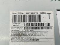 2016-2017 Ford Explorer Radio AM FM Cd Player Receiver Replacement P/N:GB5T-19C107-AG Fits Fits 2016 2017 OEM Used Auto Part