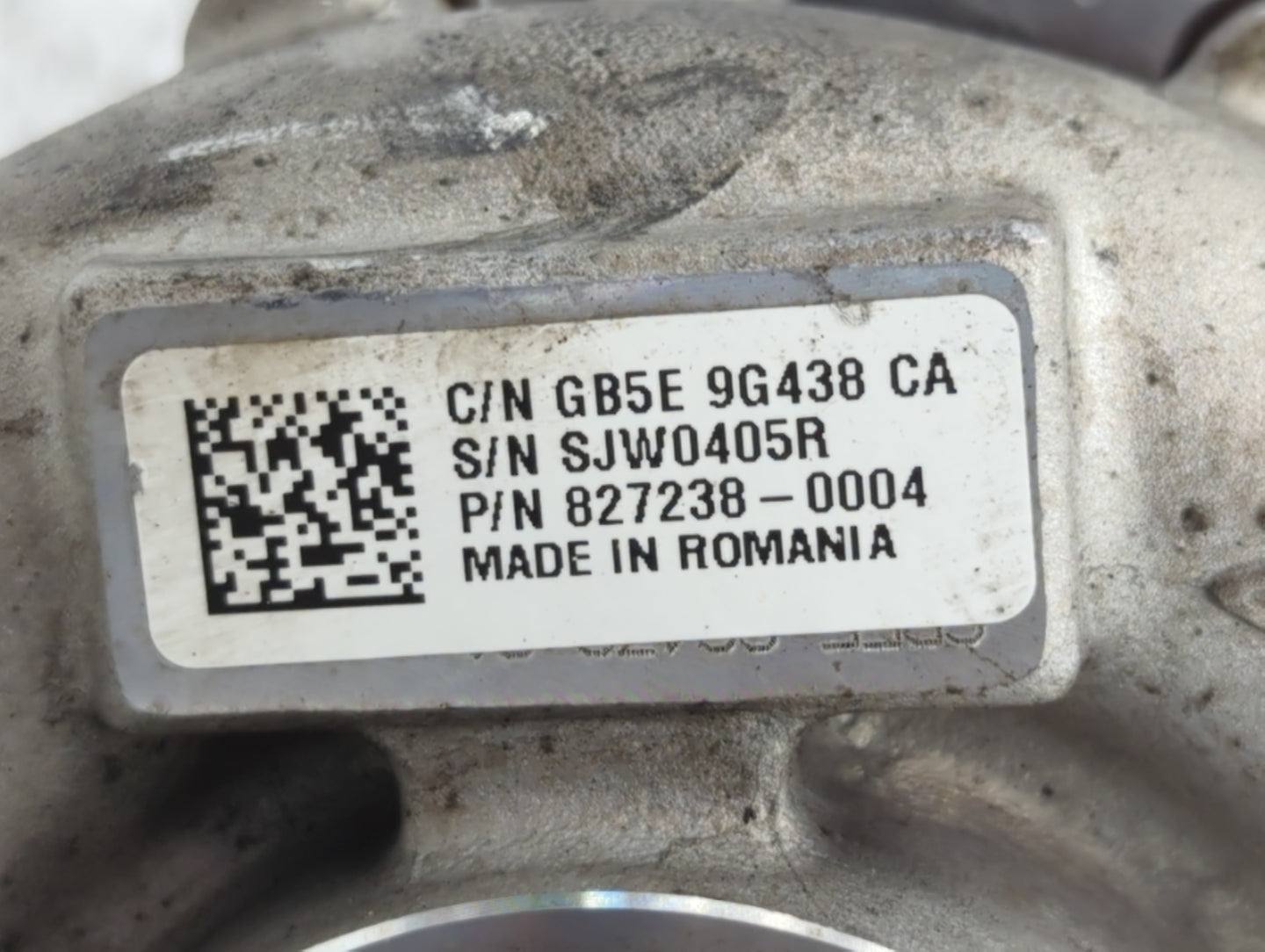 2016 Ford Explorer Turbocharger Turbo Charger Super Charger Supercharger - Oemusedautoparts1.com