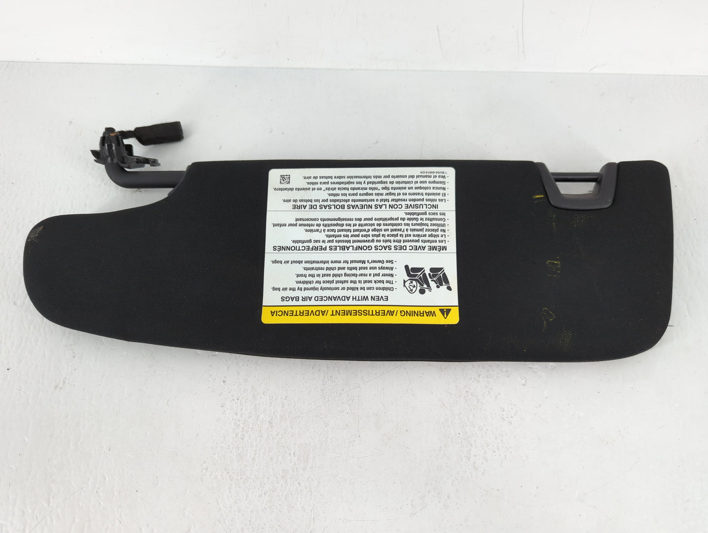 2016 Ford Explorer Sun Visor Shade Replacement Passenger Right Mirror Fits OEM Used Auto Parts - Oemusedautoparts1.com