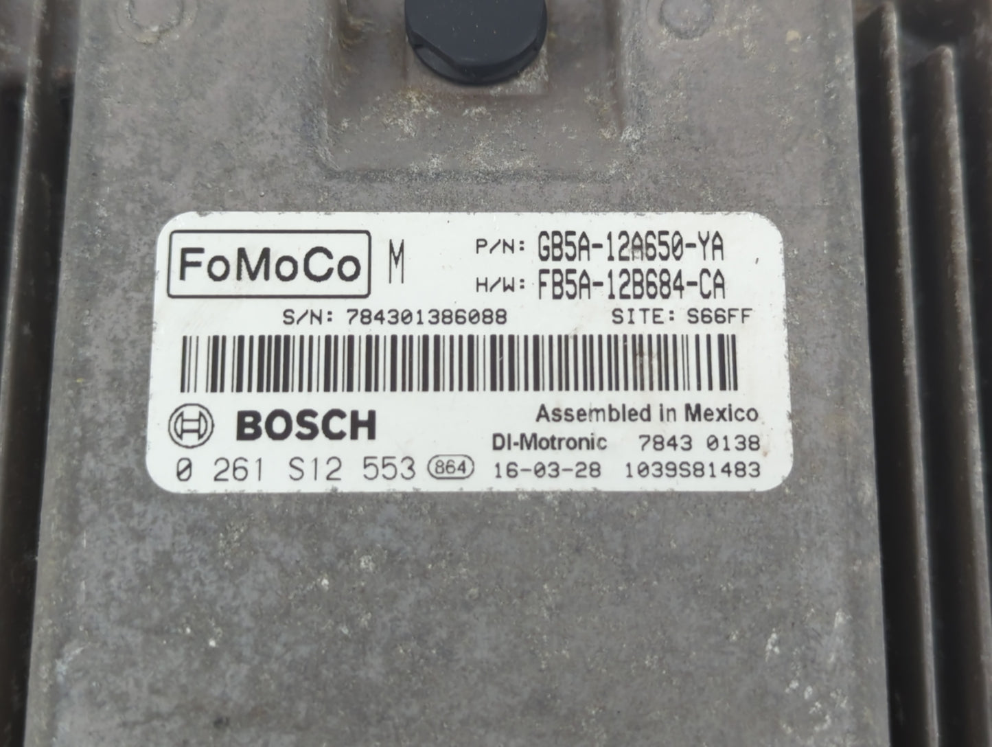 2016-2019 Ford Explorer PCM Engine Control Computer ECU ECM PCU OEM P/N:GB5A-12A650-YA Fits Fits 2015 2016 2017 2018 2019 OE