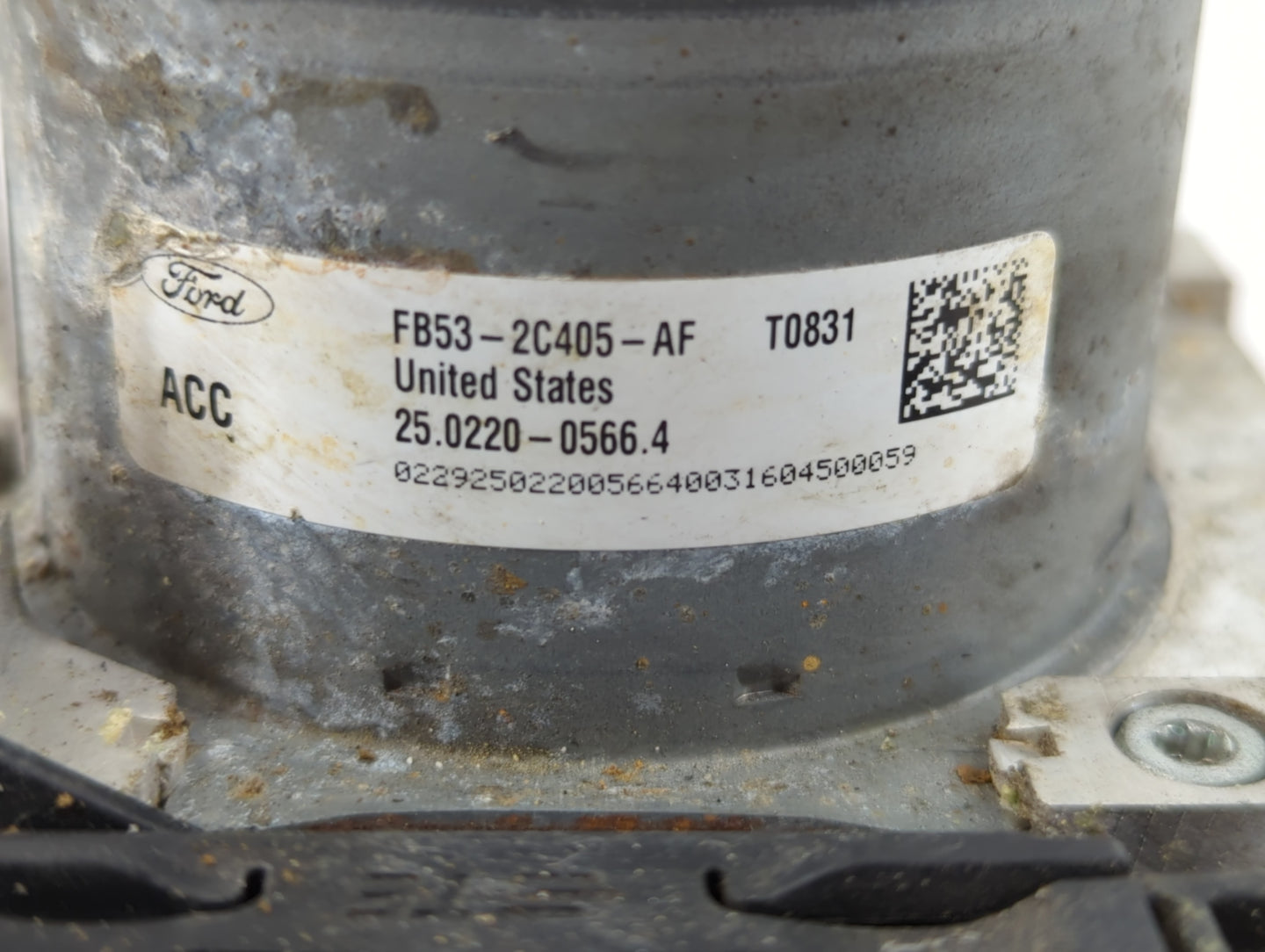 2016 Ford Explorer ABS Pump Control Module Replacement P/N:FB53-2C405-AF Fits OEM Used Auto Parts - Oemusedautoparts1.com
